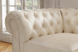 Parma Leather Chesterfield Sofa