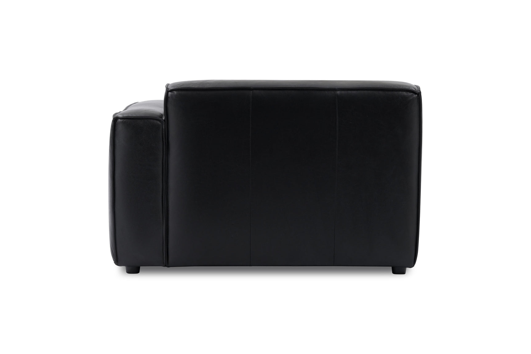Nathan Leather Right Chaise Sofa Module