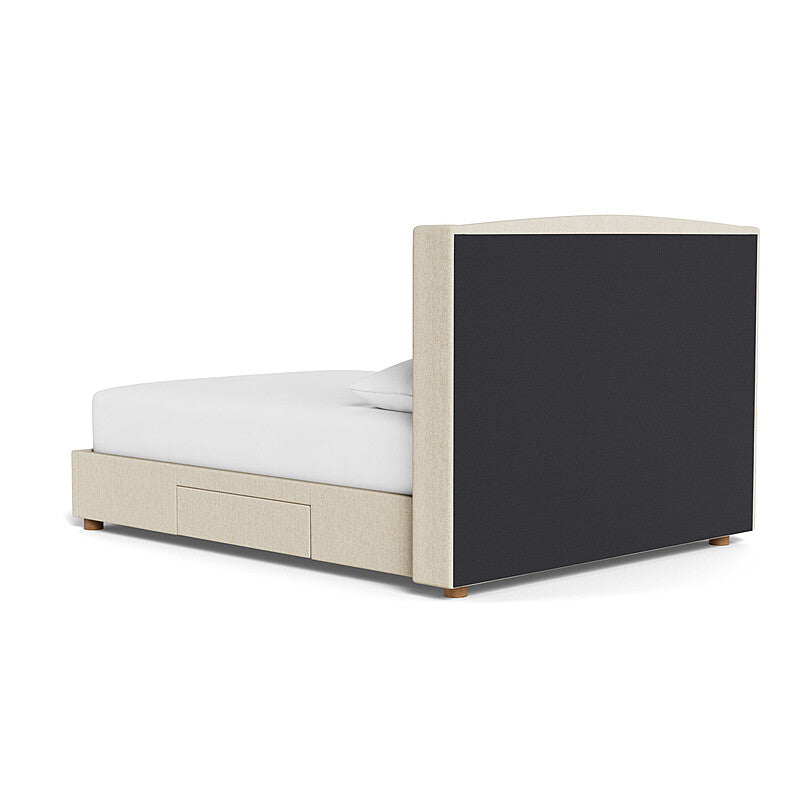 Valencia Harley King Storage Bed Frame, Beige