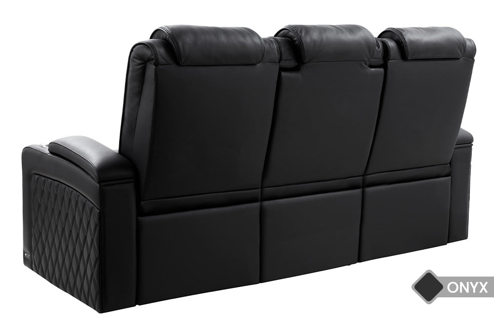 Valencia Oslo Luxury Console Premium Leather Home Theater Seating