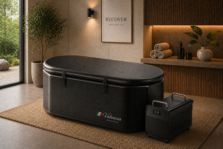 Valencia Arctic™ Precision-Chilled Portable Cold Plunge Tub Bundle