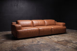 Valentina Distressed Leather Recliner Sofa