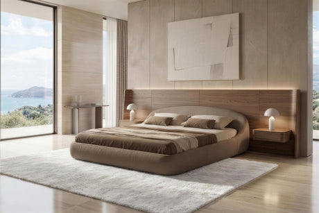 Abracci Fabric Upholstered Bed Frame