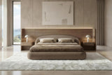 Abracci Fabric Upholstered Bed Frame
