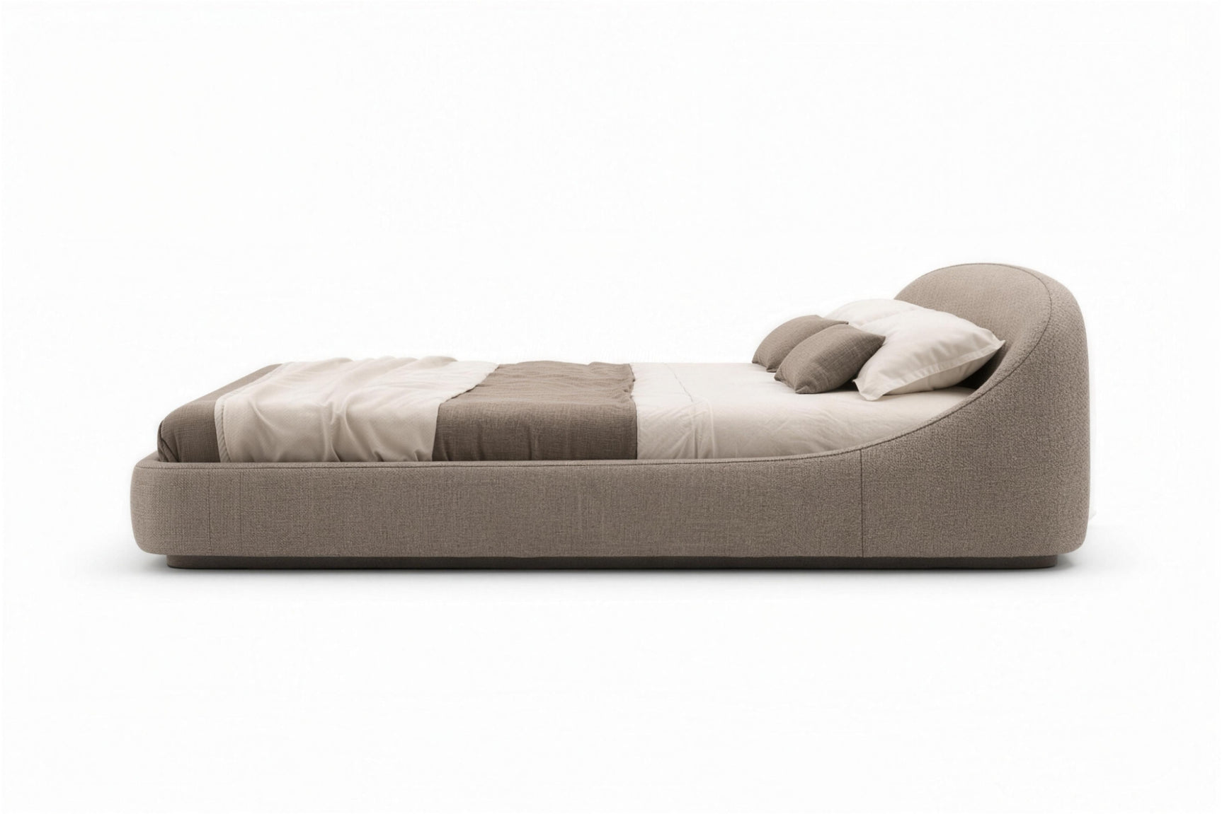 Abracci Fabric Upholstered Bed Frame