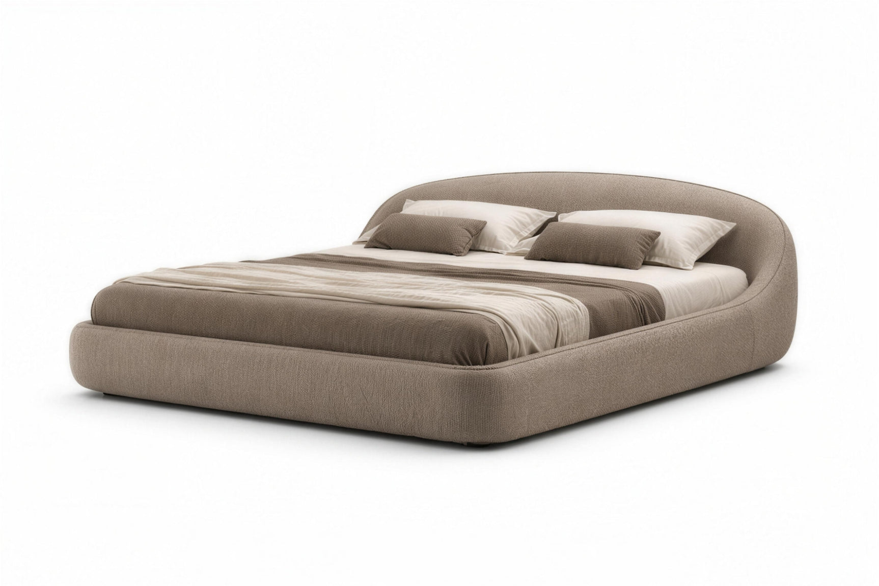 Abracci Fabric Upholstered Bed Frame