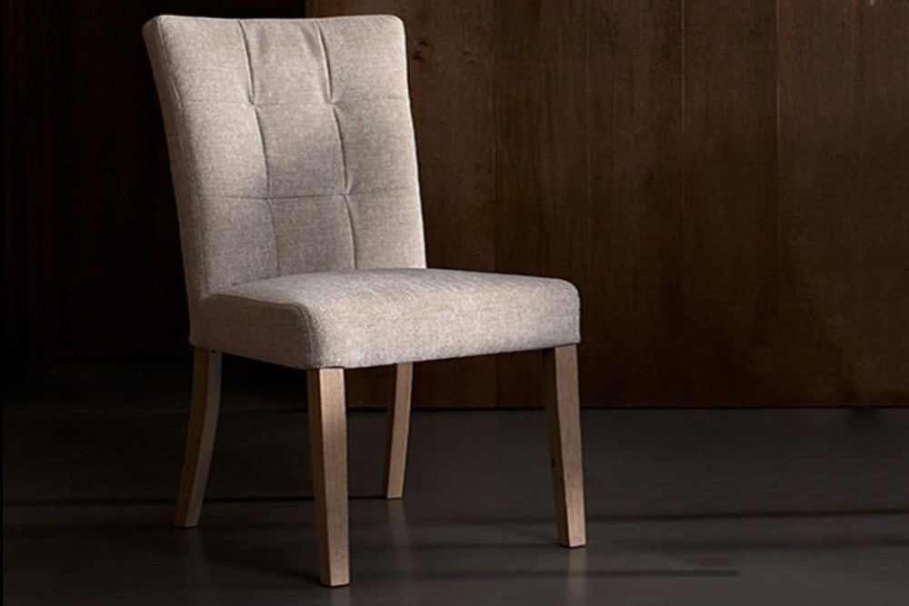 Valencia Adelina Fabric Dining Chair, Beige