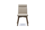 Aileen Leather Dining Chair (Set of 2)