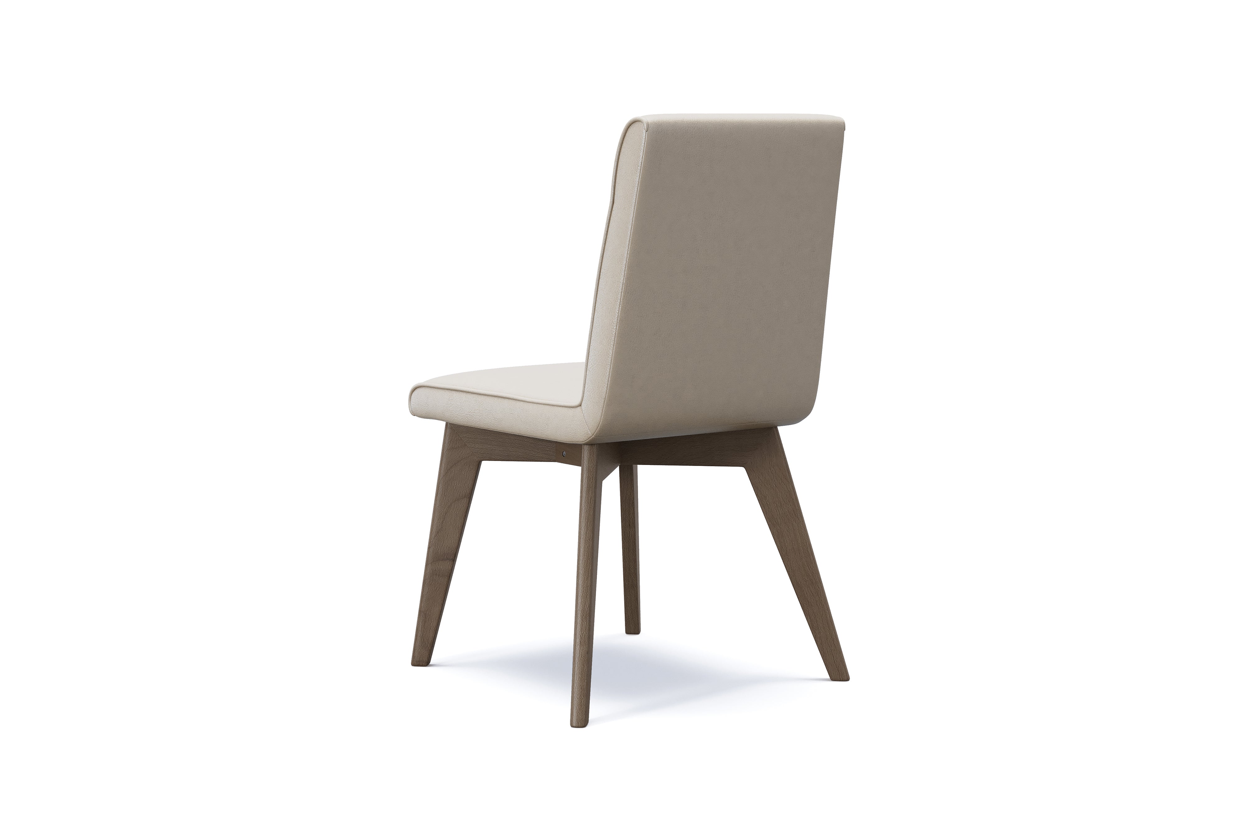 Valencia Aileen Leather Dining Chair, Beige