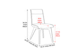 Aileen Leather Dining Chair (Set of 2)