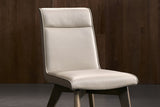 Aileen Leather Dining Chair (Set of 2)