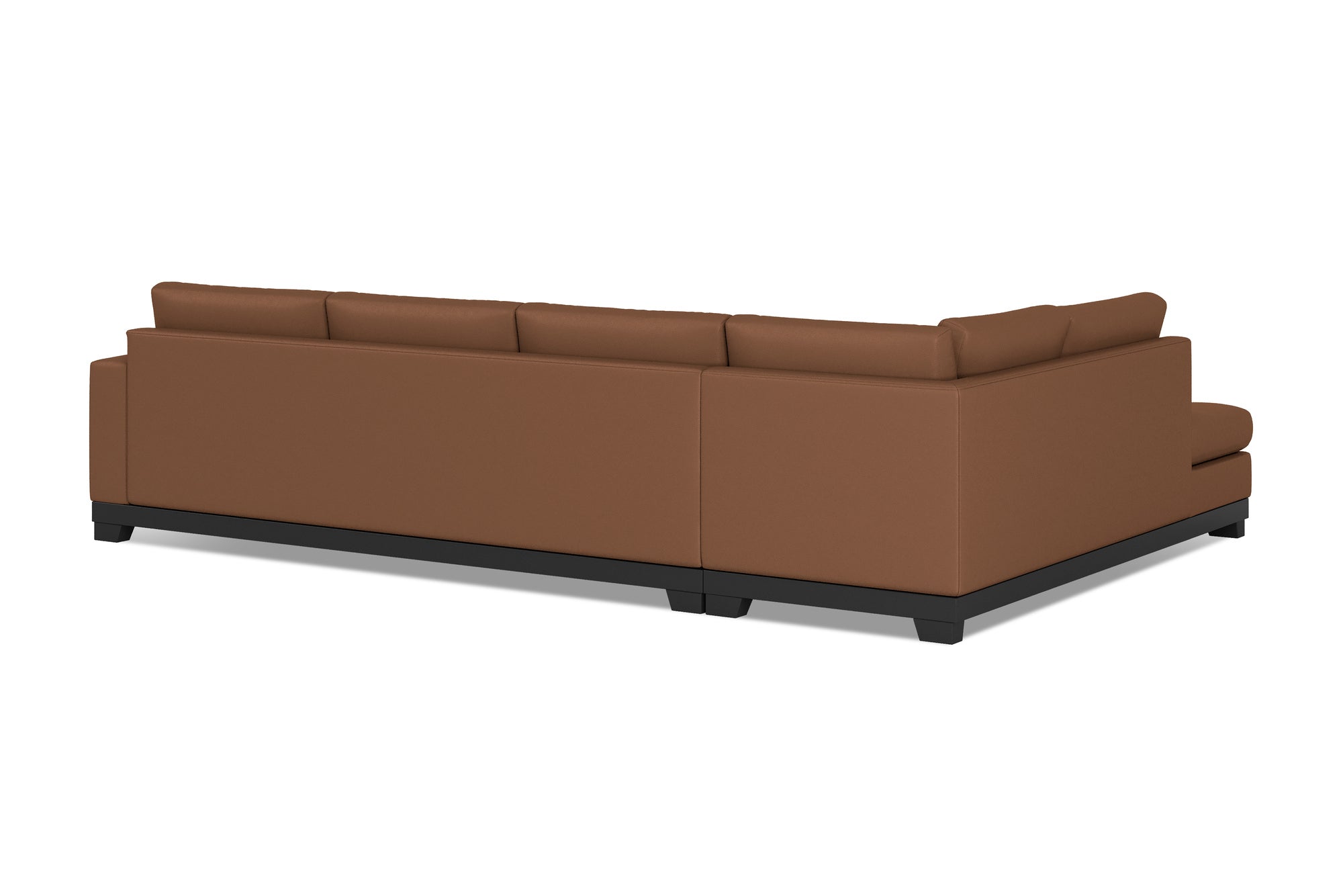 Aine Leather Corner Sectional Sofa