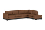 Aine Leather Corner Sectional Sofa