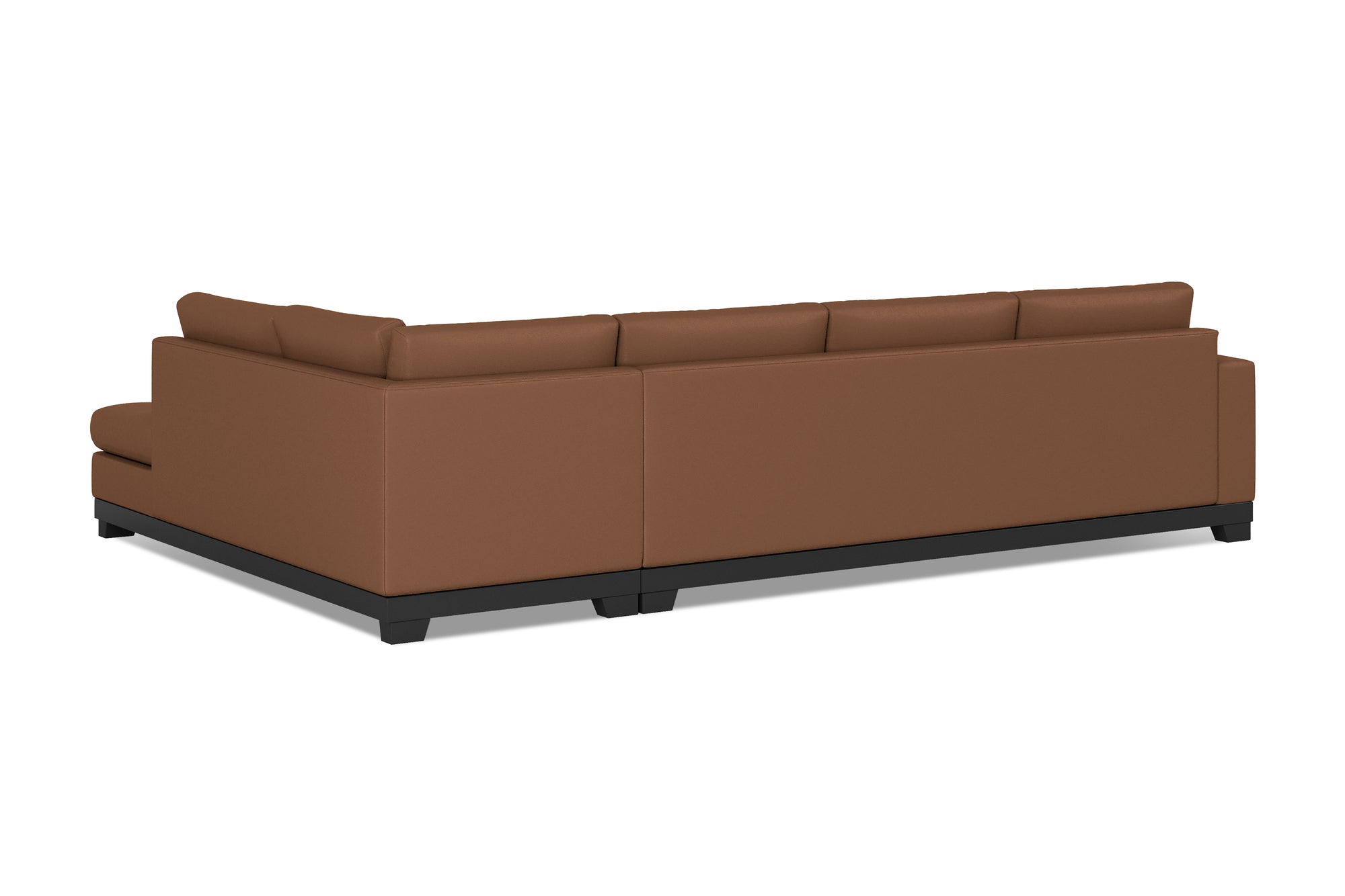 Aine Leather Corner Sectional Sofa