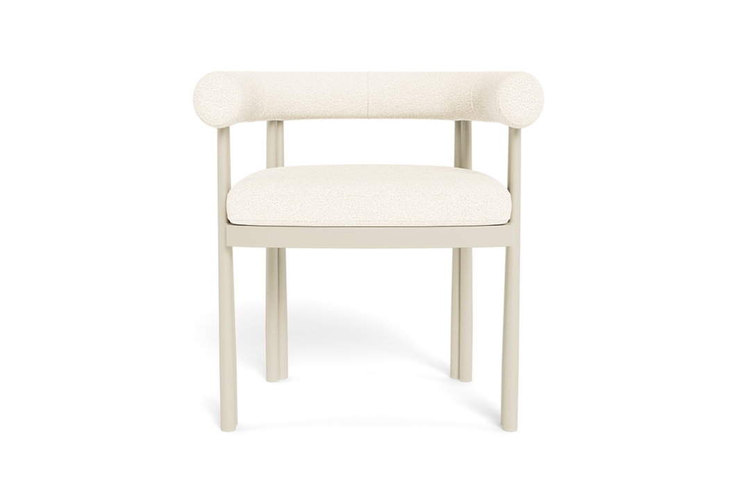 Valencia Alaric Outdoor Dining Chair, Cream