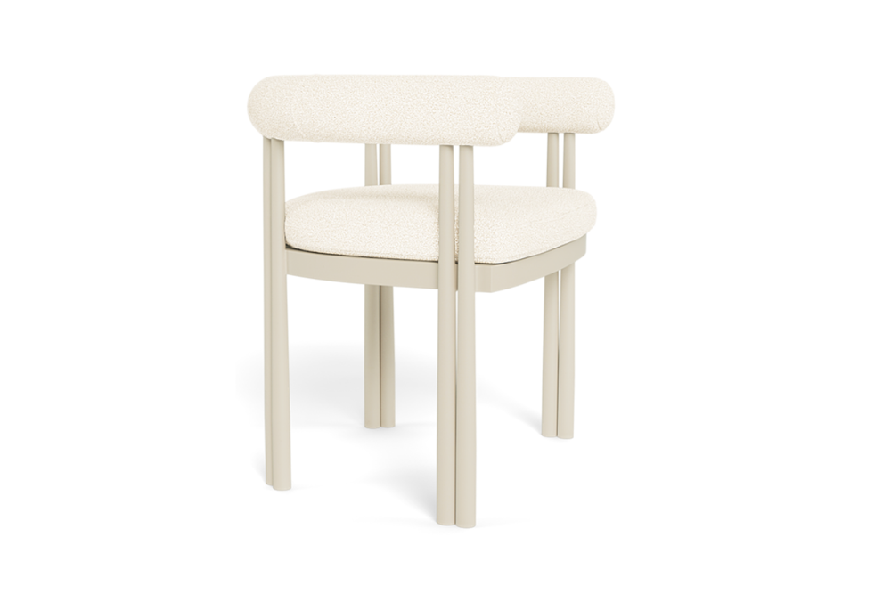 Valencia Alaric Outdoor Dining Chair, Cream