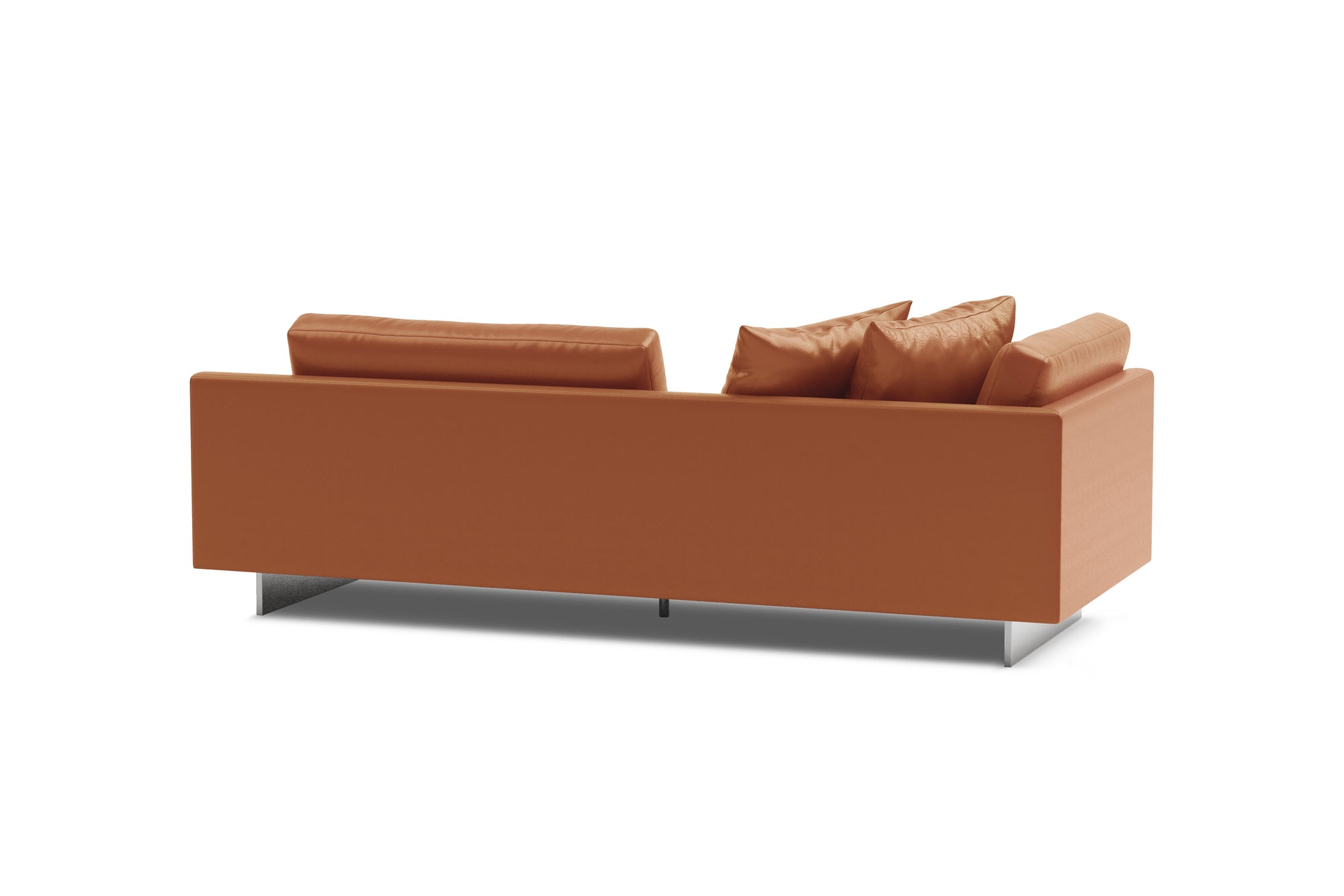 Alessandro Leather Loveseat Sofa