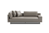 Alessandro Leather Loveseat Sofa