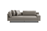 Alessandro Leather Loveseat Sofa