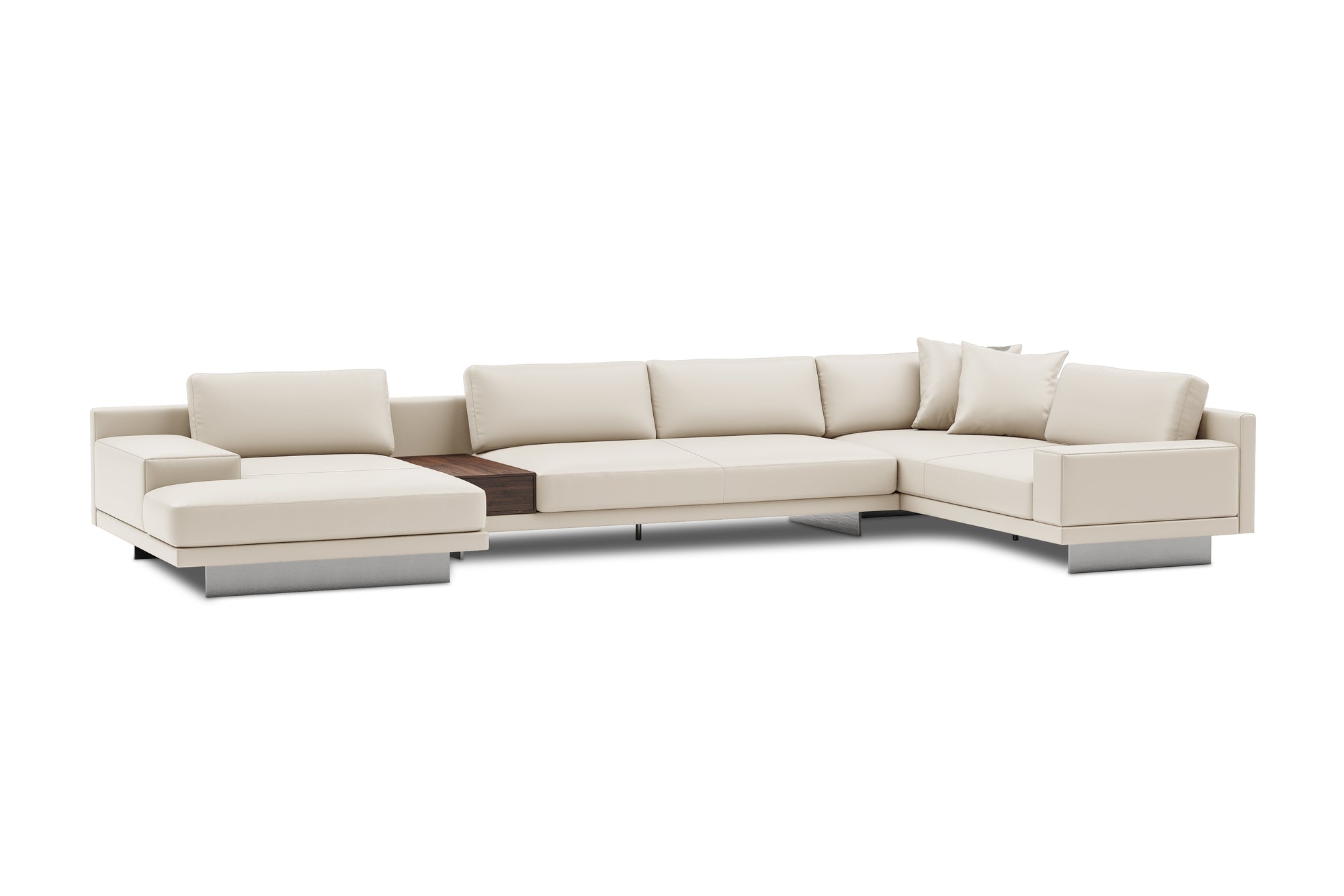 Alessandro Leather Modular Sectional Sofa