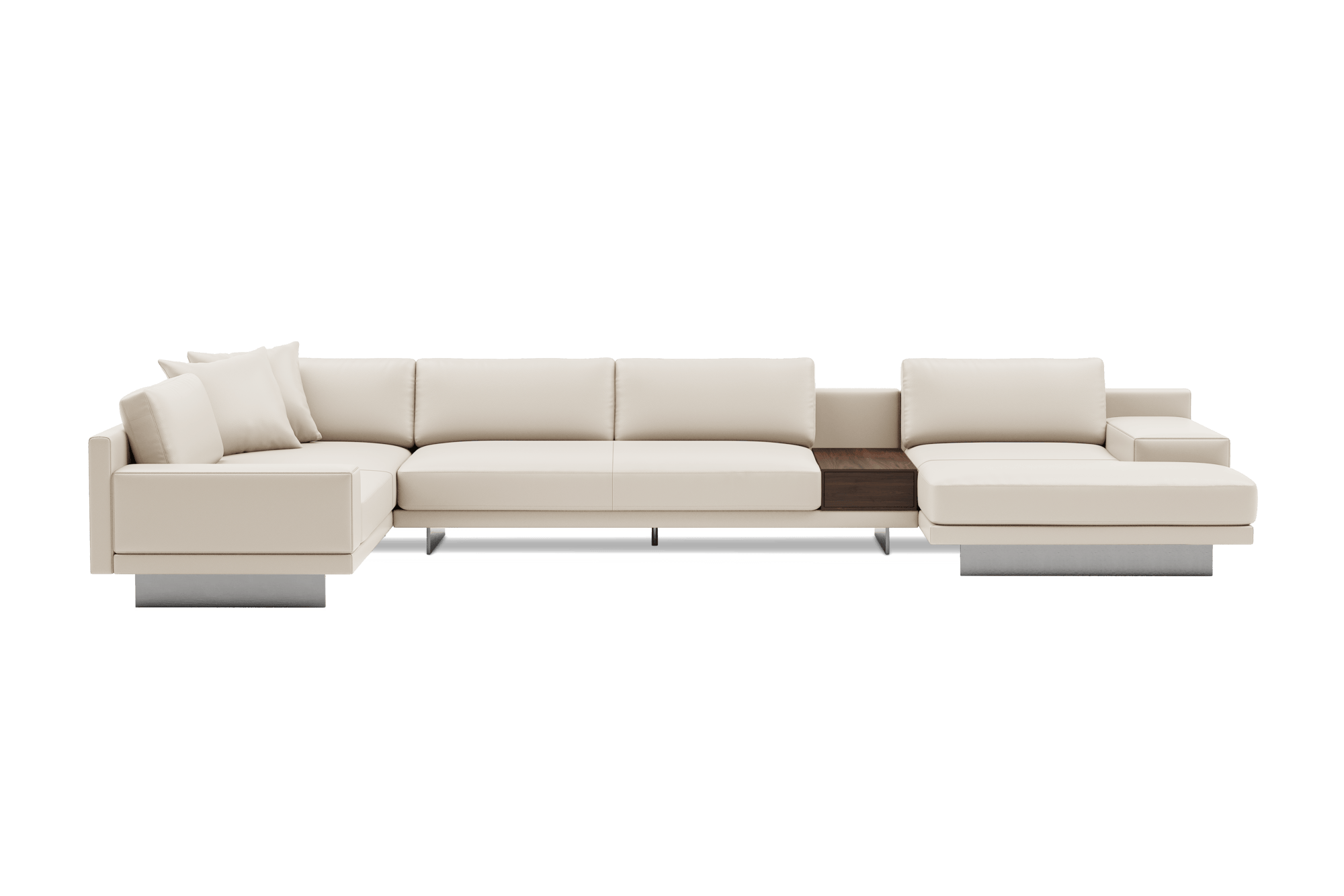 Alessandro Leather Modular Sectional Sofa