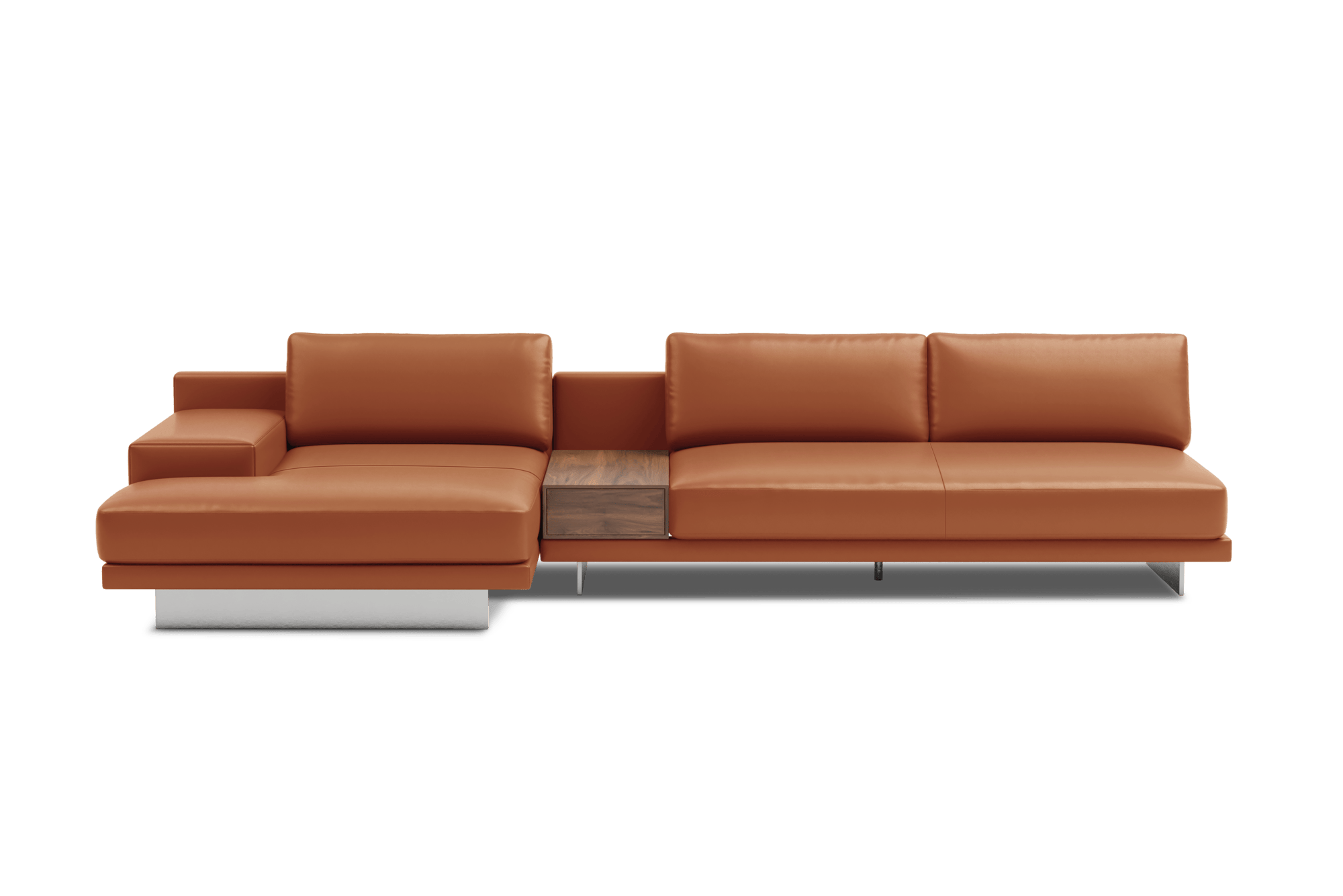 Alessandro Leather Modular Sectional Sofa