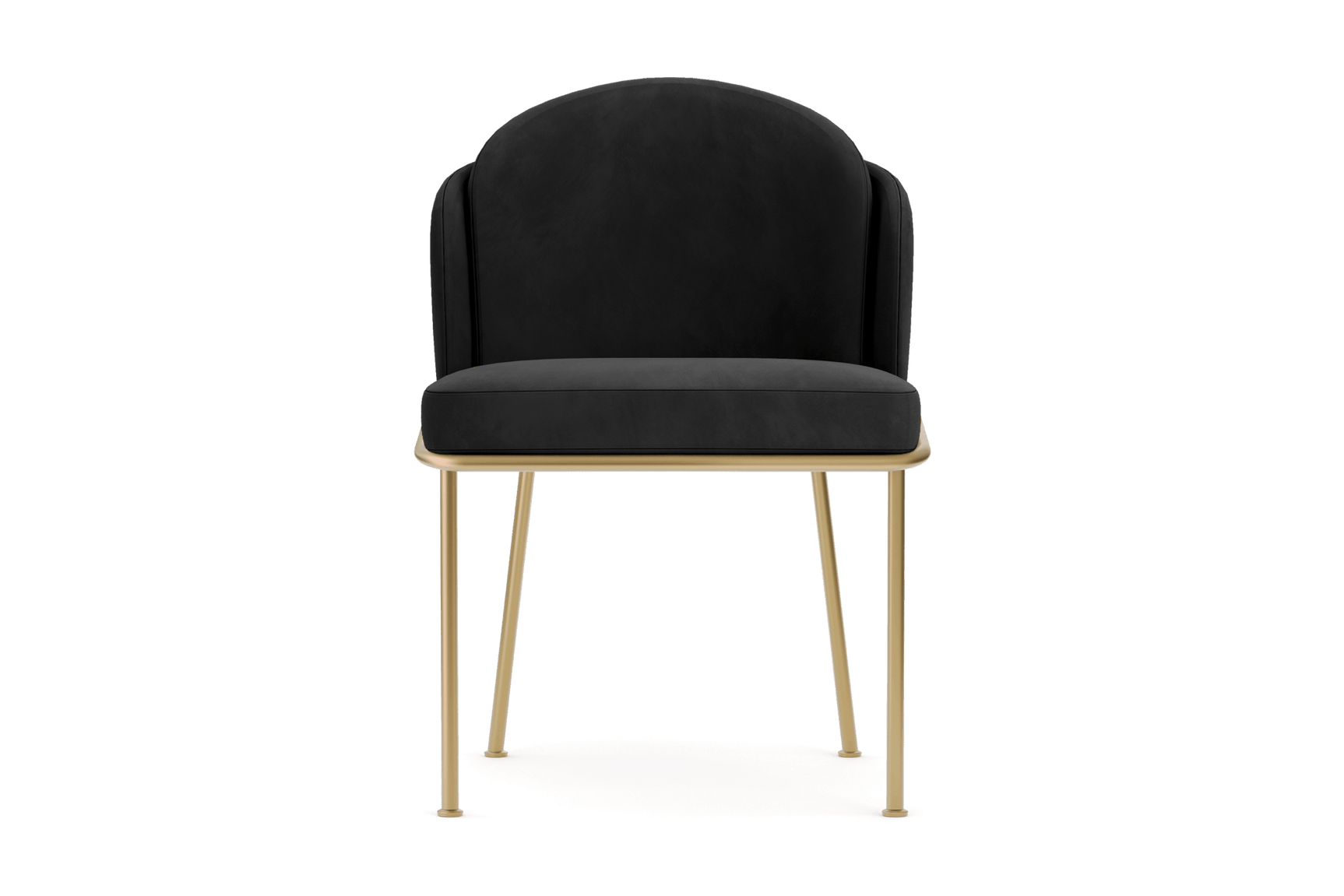 Alexander Velvet Fabric Dining Chair (Set of 2)