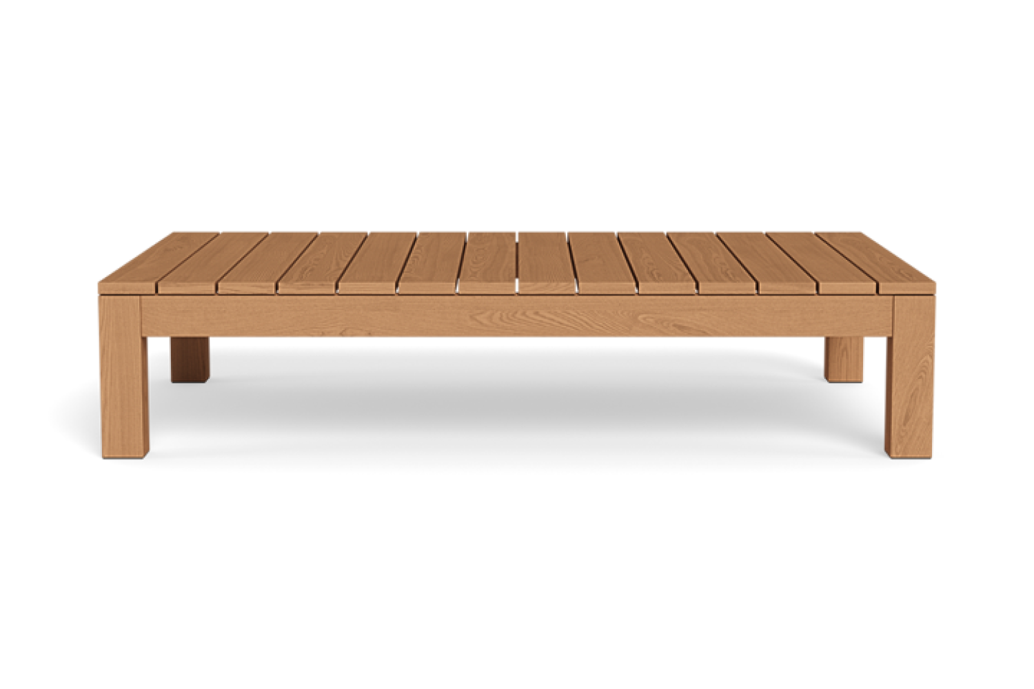 Valencia Althea Teak Wood Coffee Table, Natural