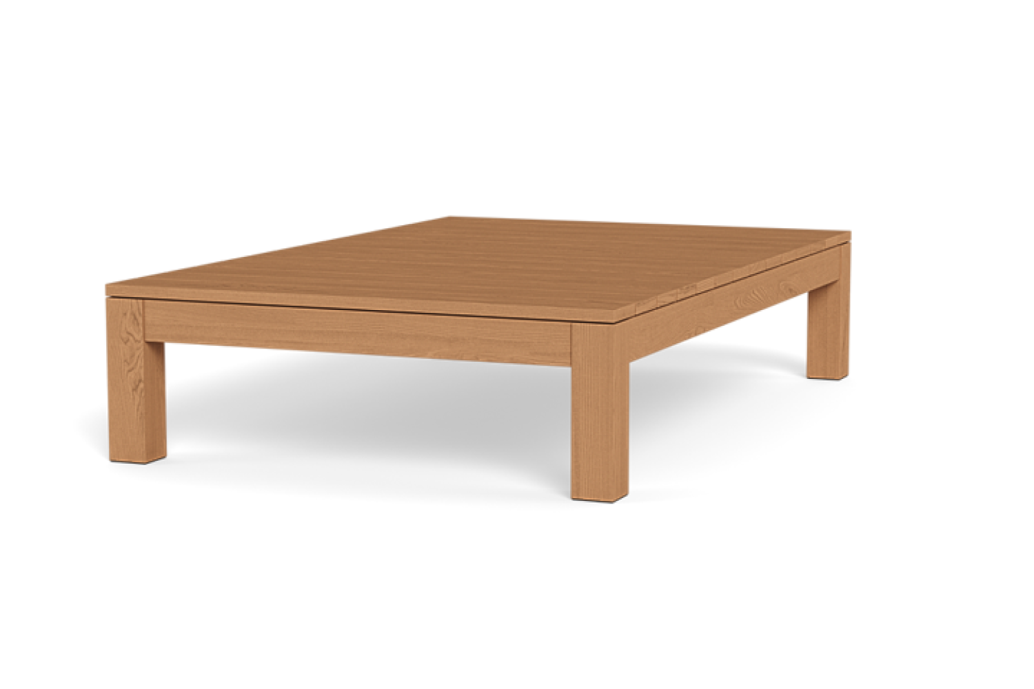 Valencia Althea Teak Wood Coffee Table, Natural