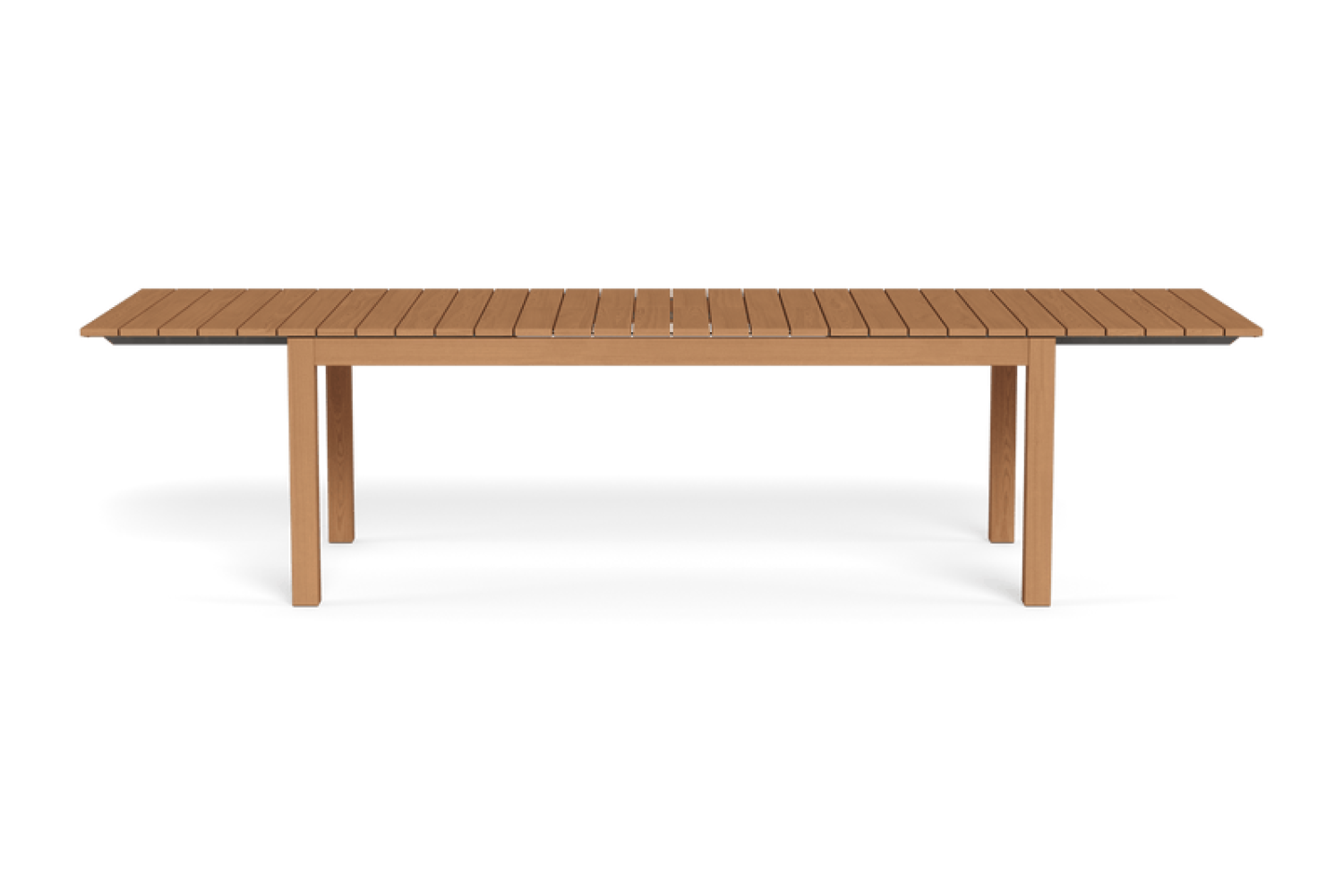 Valencia Althea Teak Wood Extension Dining Table, Natural