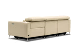 Andria Leather Reclining Sectional Sofa
