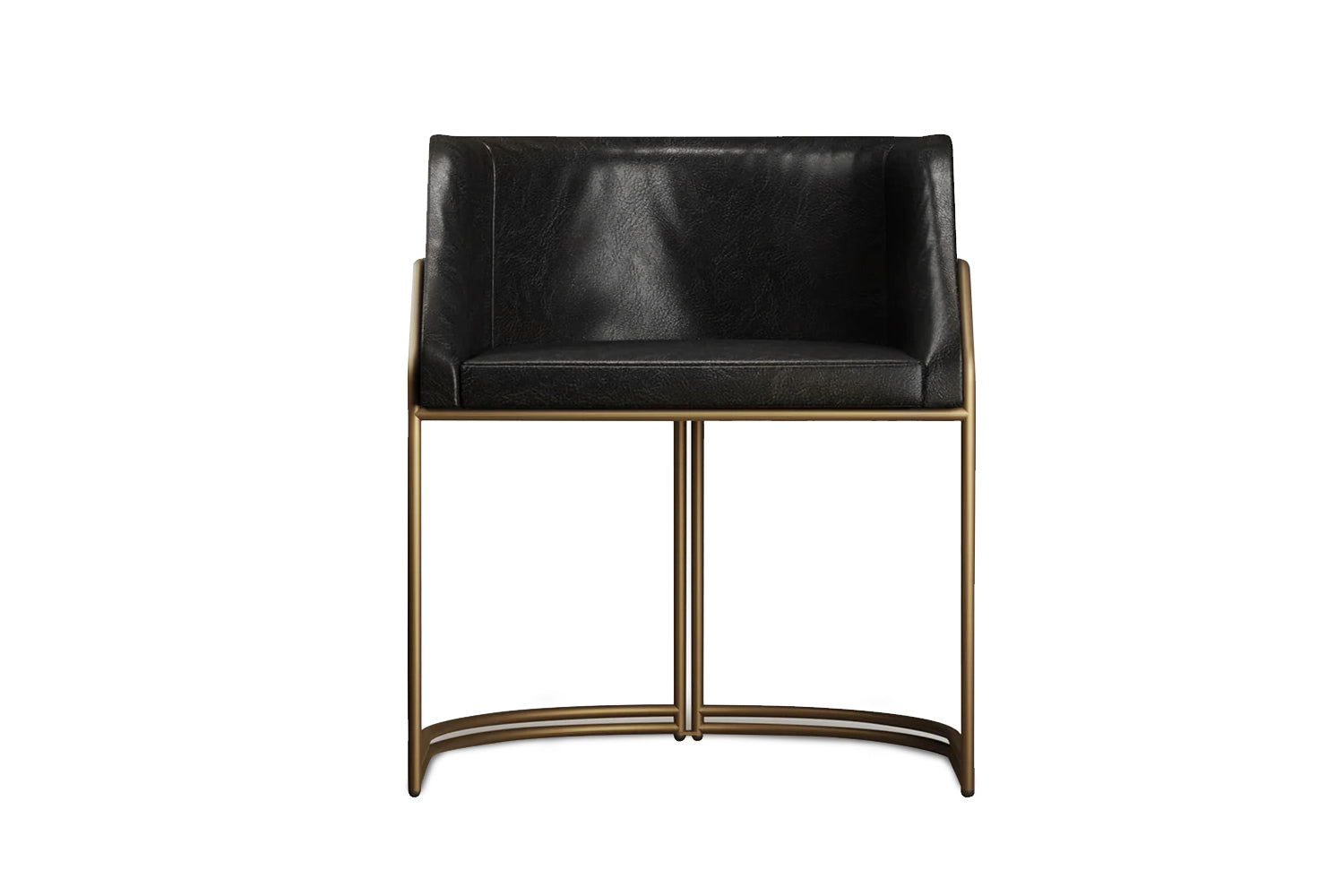 Valencia Arabella Leather Dining Chair, Black