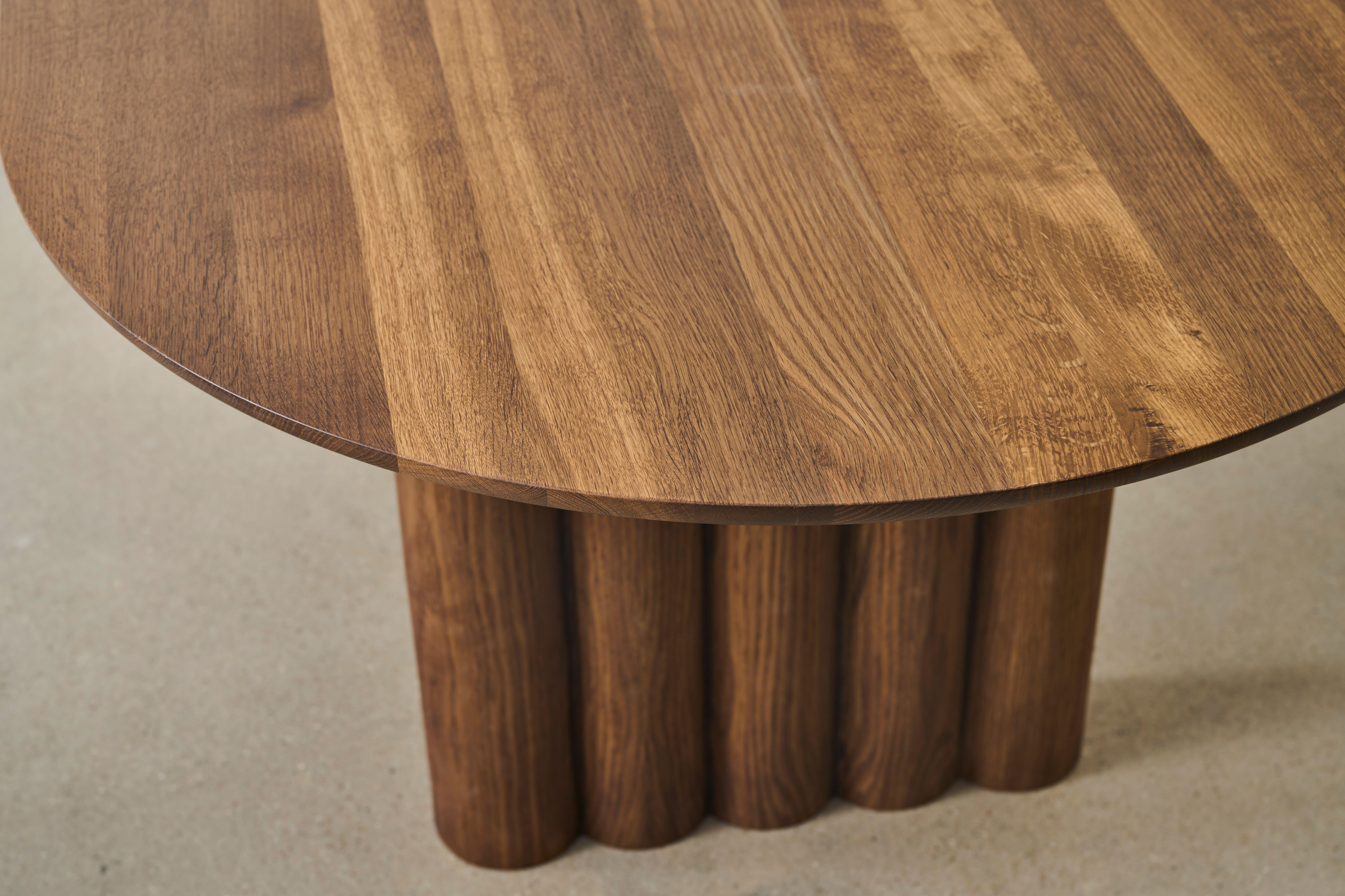 Valencia Archibald Wood Dining Table, Walnut