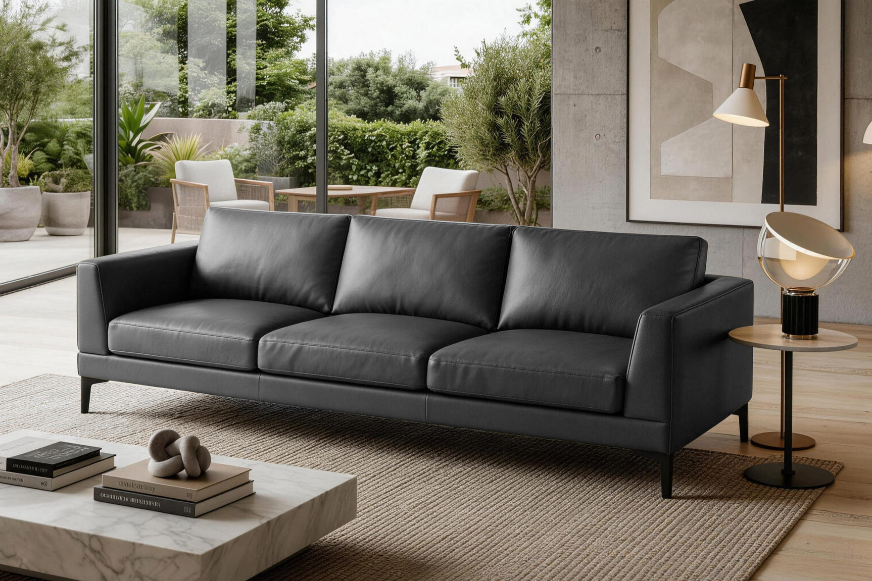Ariadne Leather Sofa