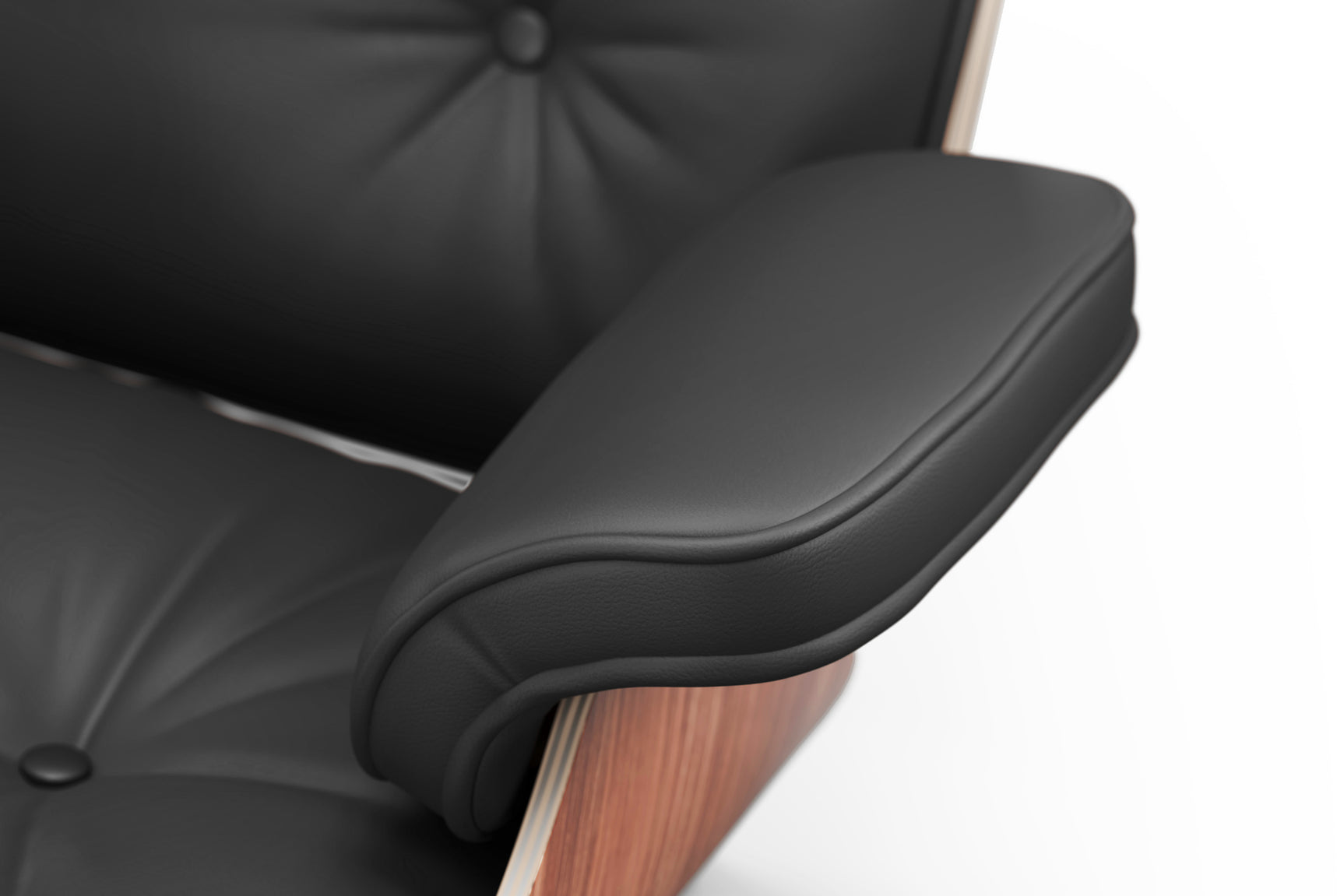 Armoni Leather Chair & Ottoman