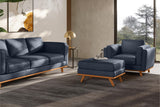 Artisan Leather Ottoman