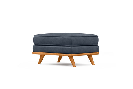 Artisan Leather Ottoman