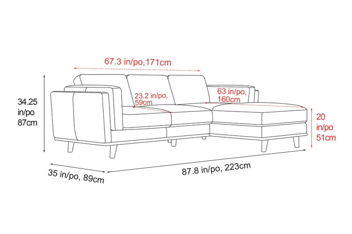 Artisan Leather Sectional Sofa