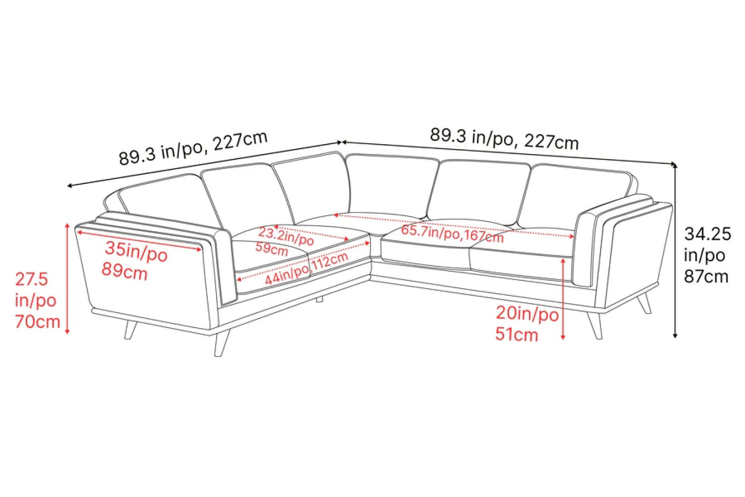 Valencia Artisan L-Shape Corner Leather Sectional Sofa, Beige