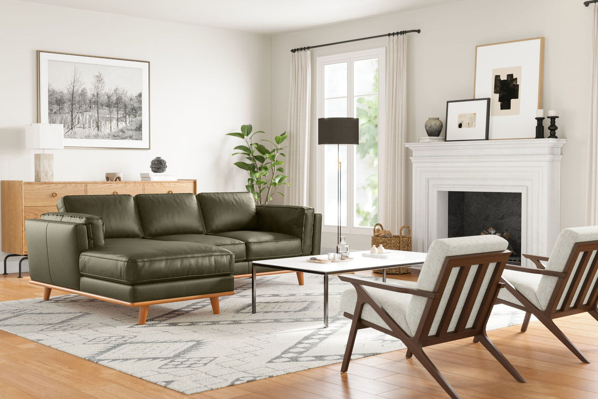 Artisan Leather Sectional Sofa