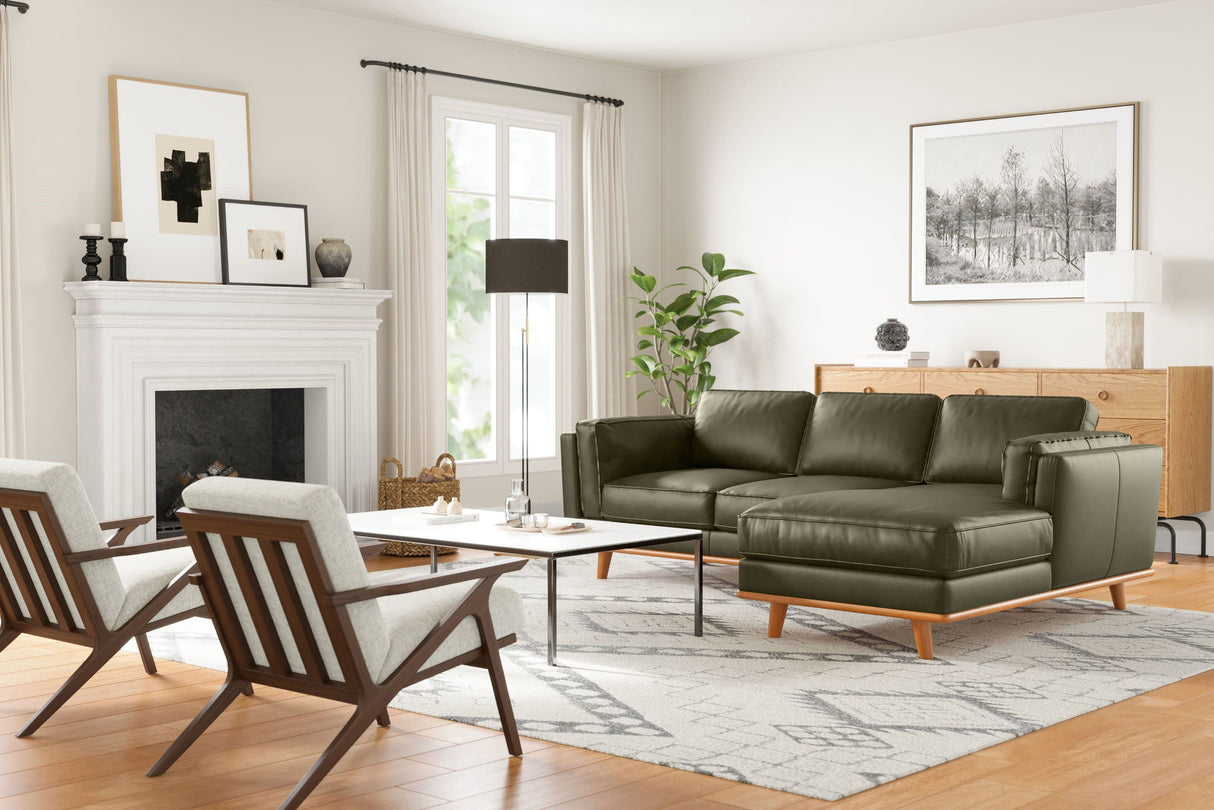 Artisan Leather Sectional Sofa