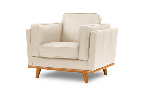 Artisan Leather Accent Chair