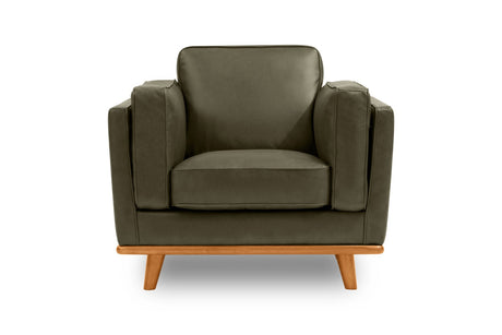 Artisan Leather Accent Chair