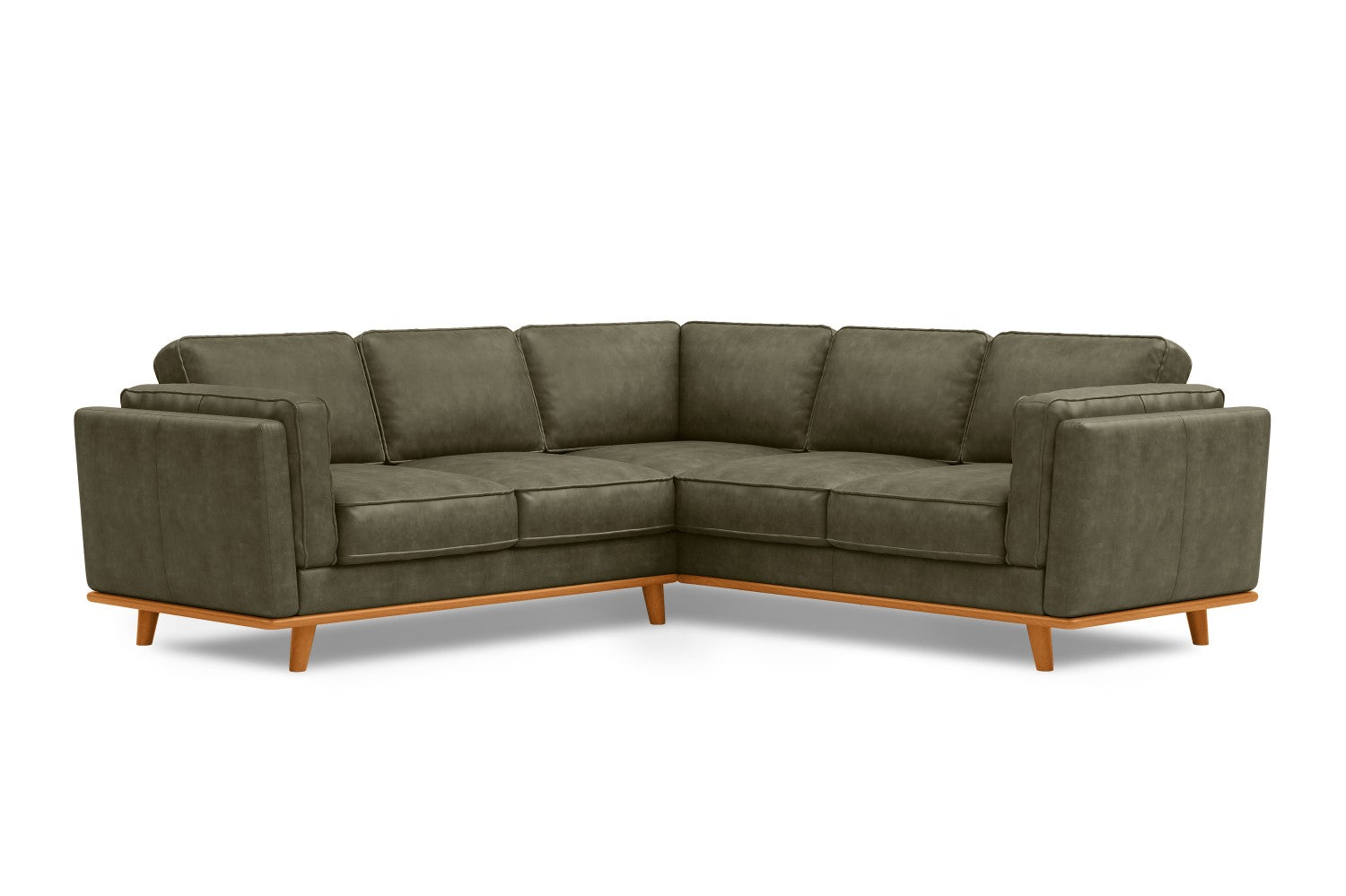 Artisan Leather Corner Sectional Sofa