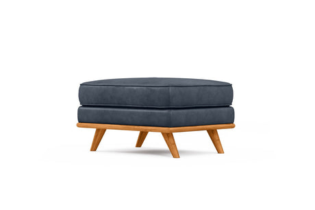 Artisan Leather Ottoman