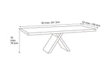 Aveline Wood Dining Table