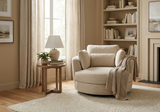 Thaisa Fabric Swivel Chair