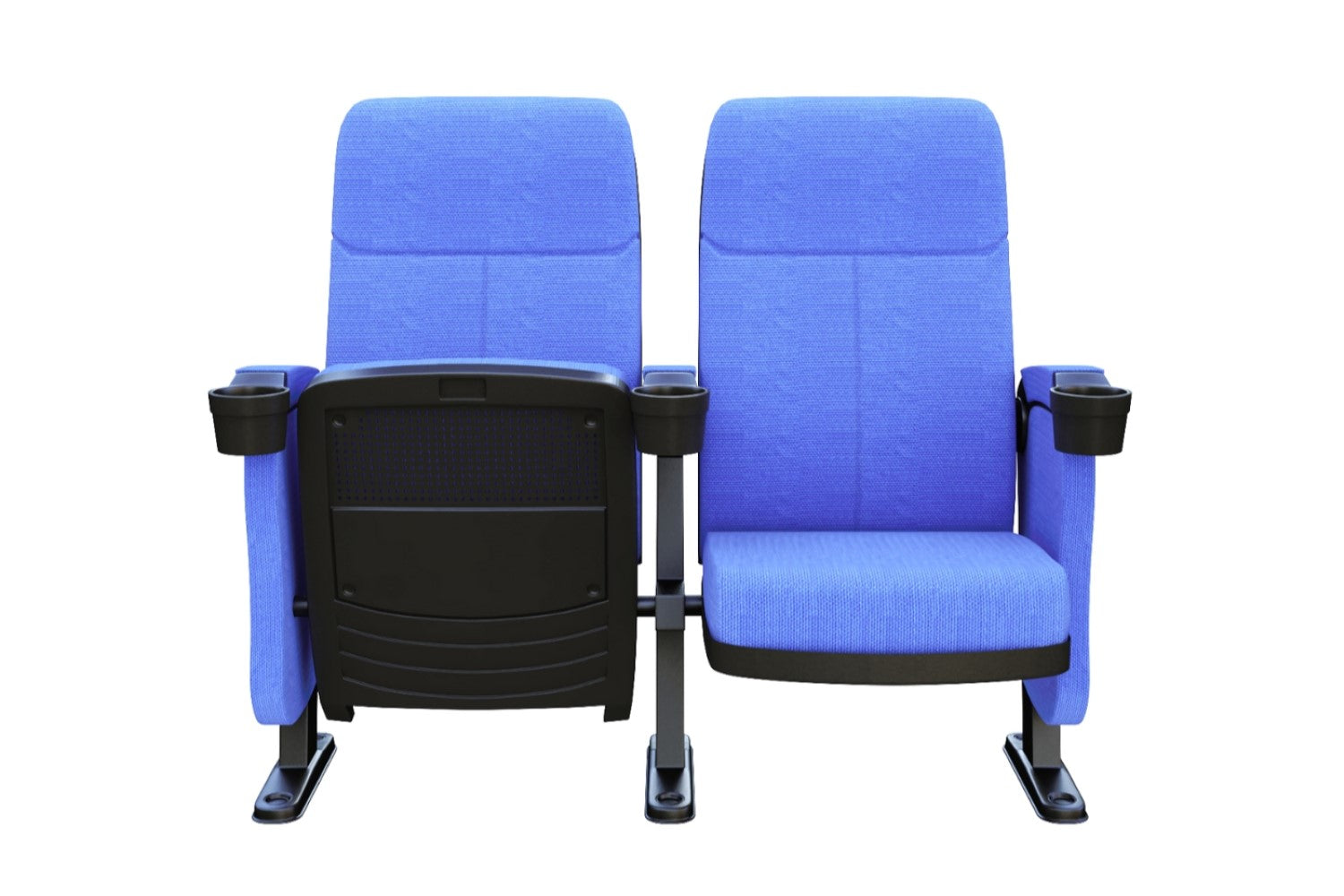 Valencia Bryce Fabric Commercial Cinema Auditorium Seats, Blue