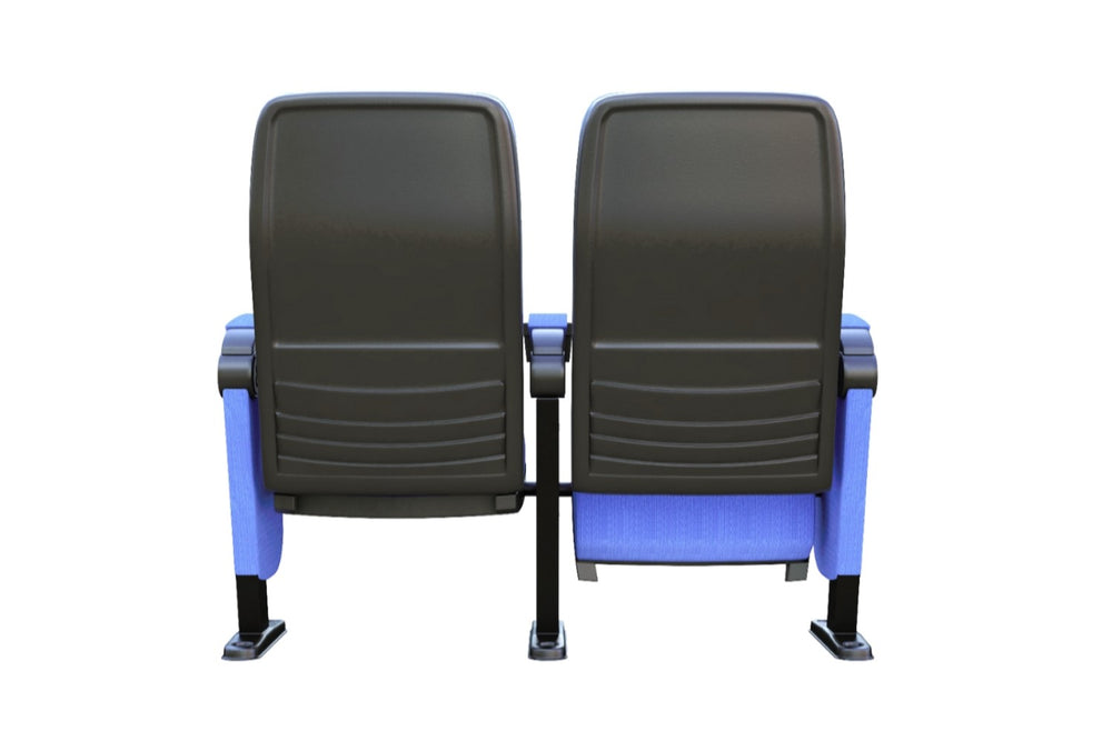 Valencia Bryce Fabric Commercial Cinema Auditorium Seats, Blue