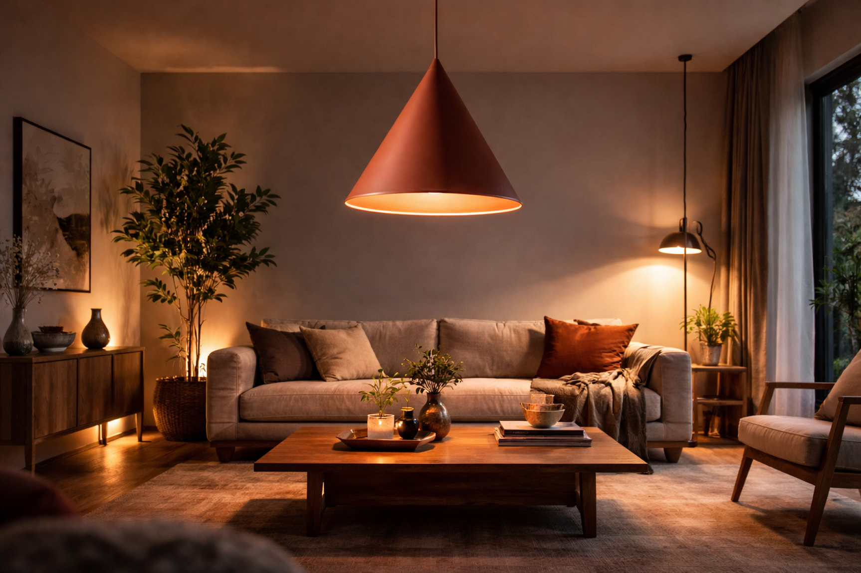 CONO Modern Minimalist Pendant Light L